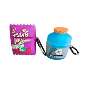 2 airpod case bundle for Airpods 1&2 takis and Gatorade